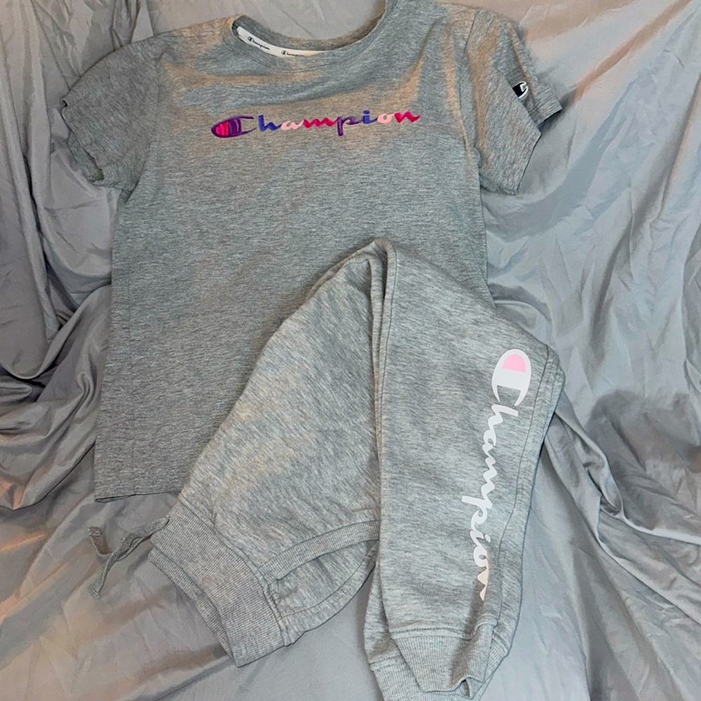 CHAMPION SWEATS & TEE SET